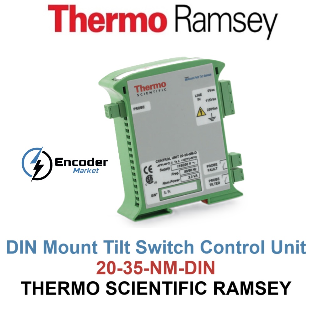 20-35-NM-DIN Tilt Switch Control Unit Thermo Ramsey 20-35-NM-DIN Tilt Switch Control Unit Thermo Ramsey - Image 1