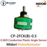 CP-2FCK(B)-0.5 Midori 0.5KΩ Conductive Plastic Angle Sensor