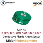 CPP-45 0.5K 1K 2K 5K 10K 20K Conductive Plastic Angle Sensor