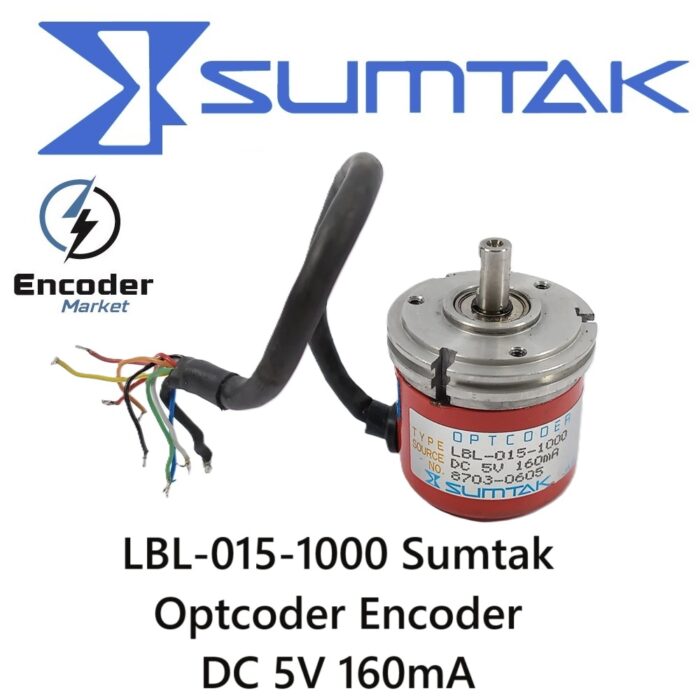 LBL-015-1000 Sumtak Optcoder Encoder DC 5V 160mA - Image 1