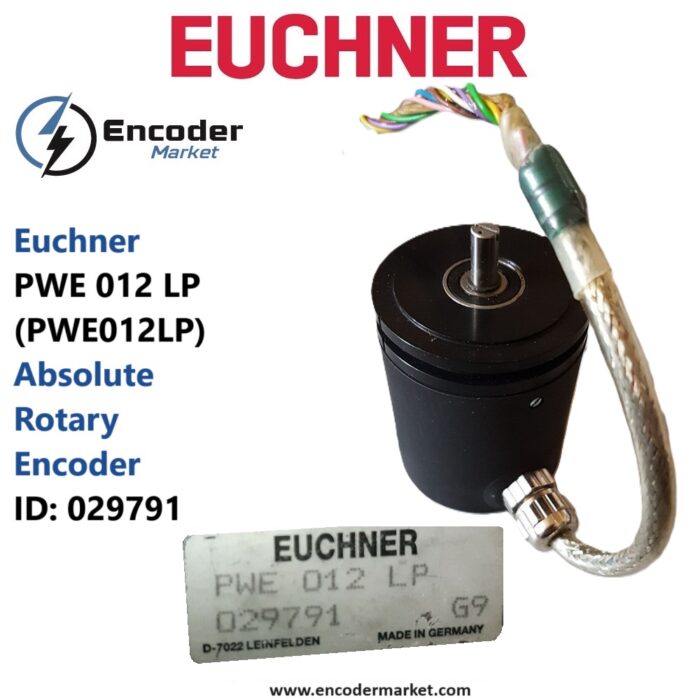 PWE012LP Euchner Rotary Encoder ID: 029791 (PWE 012 LP) - Image 3