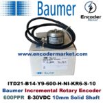 ITD21-B14-Y9-600-H-NI-KR6-S-10 Incremental Encoder 600PPR