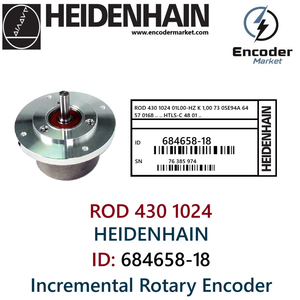 heidenhain-rod-430-1024-684658-18-rotary-encoder ROD 430 1024 Heidenhain ID: 684658-18 Rotary Encoder - Image 1