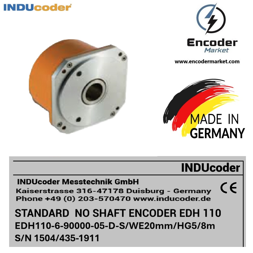 edh110-6-90000-05-d-s-we20mm-hg5-8m-inducoder-standard-no-shaft-rotary-encoder EDH110-6-90000-05-D-S/WE20mm/HG5/8m InduCoder Encoder - Image 1